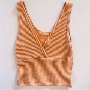 Caution to the Wind Crop Tank Top size med NWOT